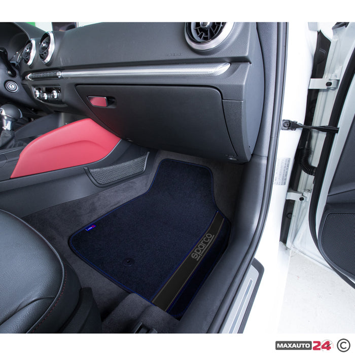Универсални мокетни стелки Sparco - 03763BNR с черно