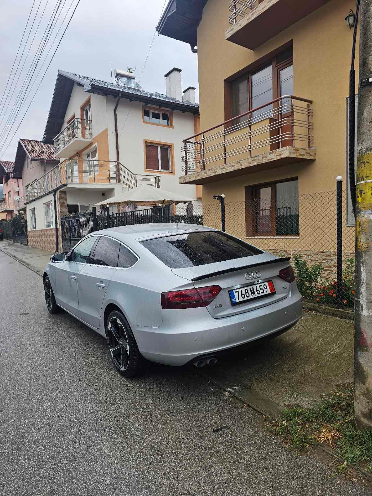 Спойлер лип за багажник - Audi A5 Sportback 8T8 (2009-2016)