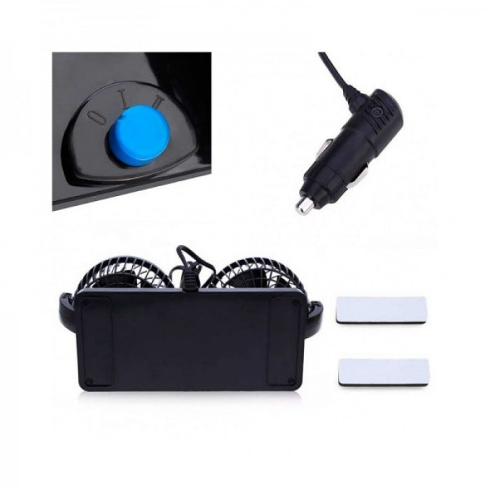 Вентилатор за автомобили 4 инча - двоен