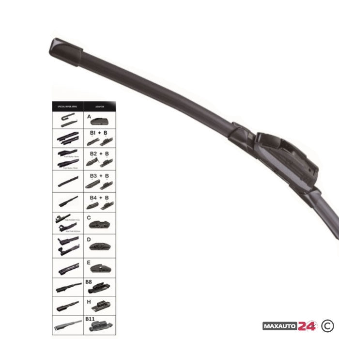 Чистачка PERFORMANCE с 11 АДАПТОРА 28“ 700мм