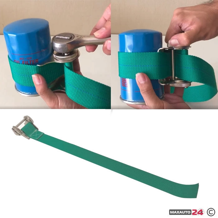 Ключ за маслен филтър с ремък 7007