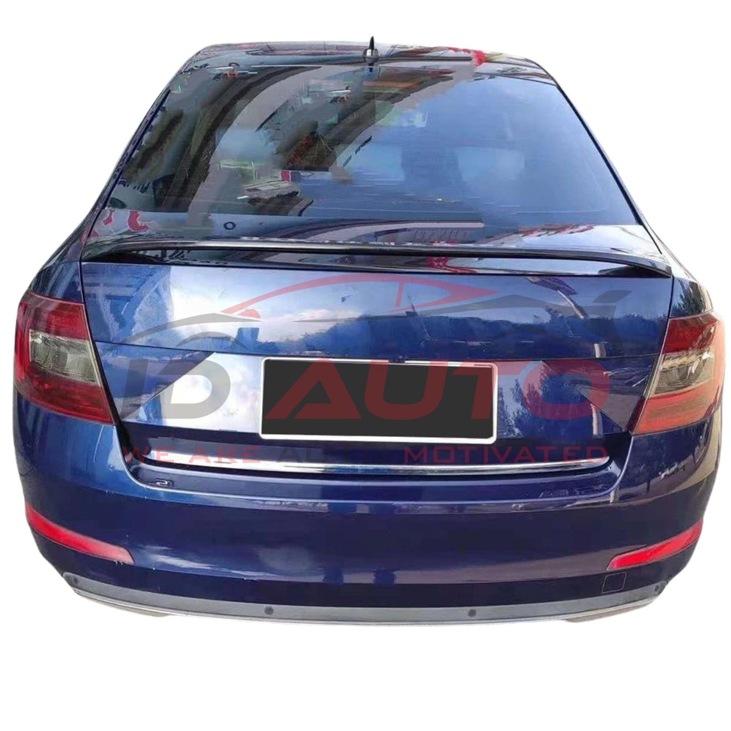 Спойлер за багажник (лип) – Skoda Octavia MK3 (2013–2020), черен гланц