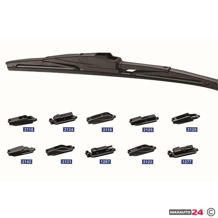 Чистачка Мотохама Задна с 10 Адаптора 11'' 275мм