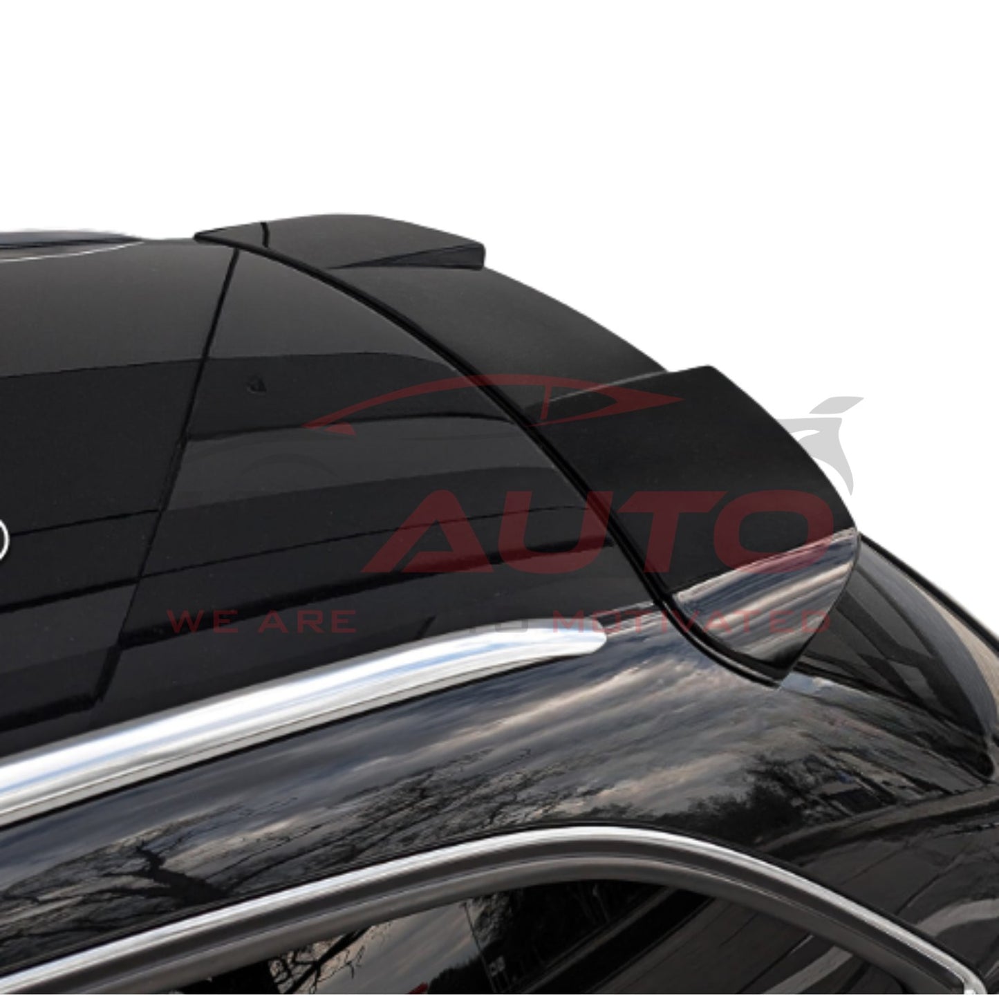 Тунинг лип спойлер за багажник – Audi A6 C7 (2011–2018), черен гланц