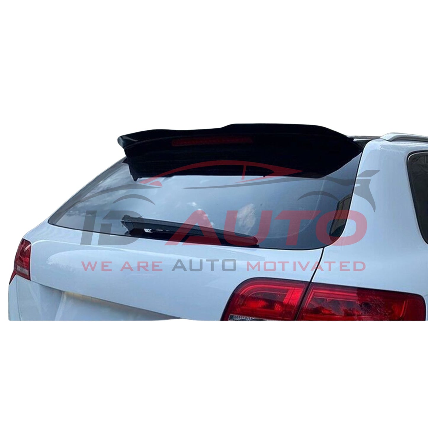Тунинг спойлер (лип) за багажник – Audi A3 8P (2010–2013), черен гланц