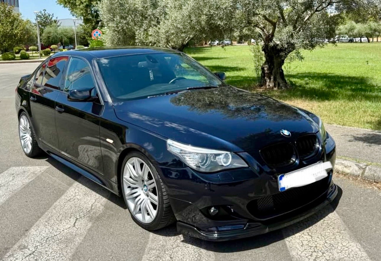 M Техник преден лип спойлер за BMW E60 E61 – лесен монтаж, спортна визия