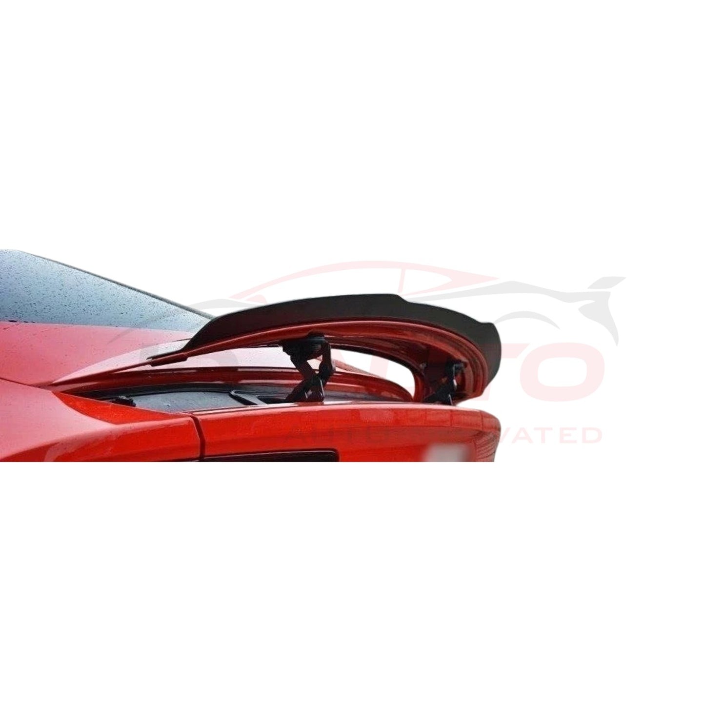 Тунинг лип спойлер за багажник – Audi A7 C7 (2010–2018), черен гланц