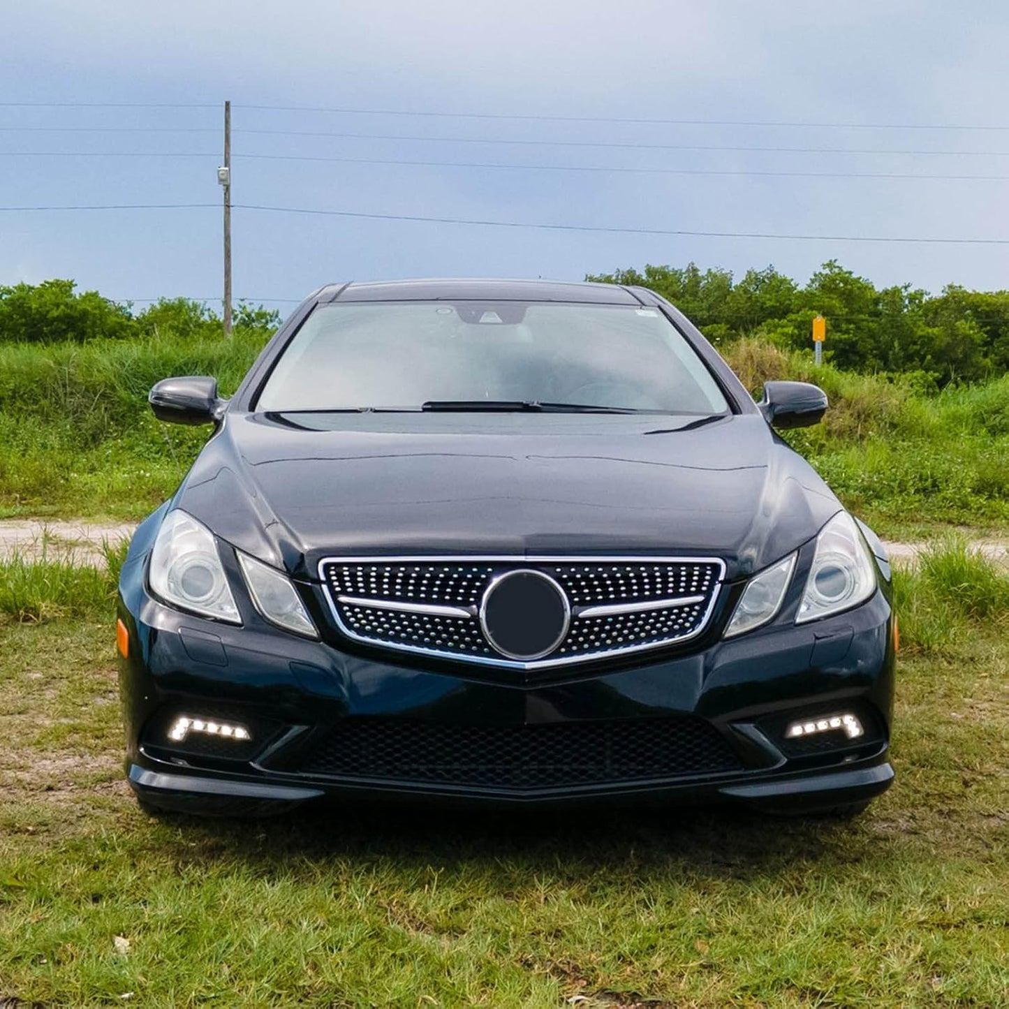 Решетка за Mercedes E-Class C207 Coupe (2009–2013) – Diamond стил