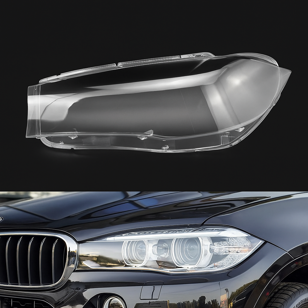 Стъкла за фарове за BMW X5 F15 / X6 F16 (2013-2018) - к-т 2бр.