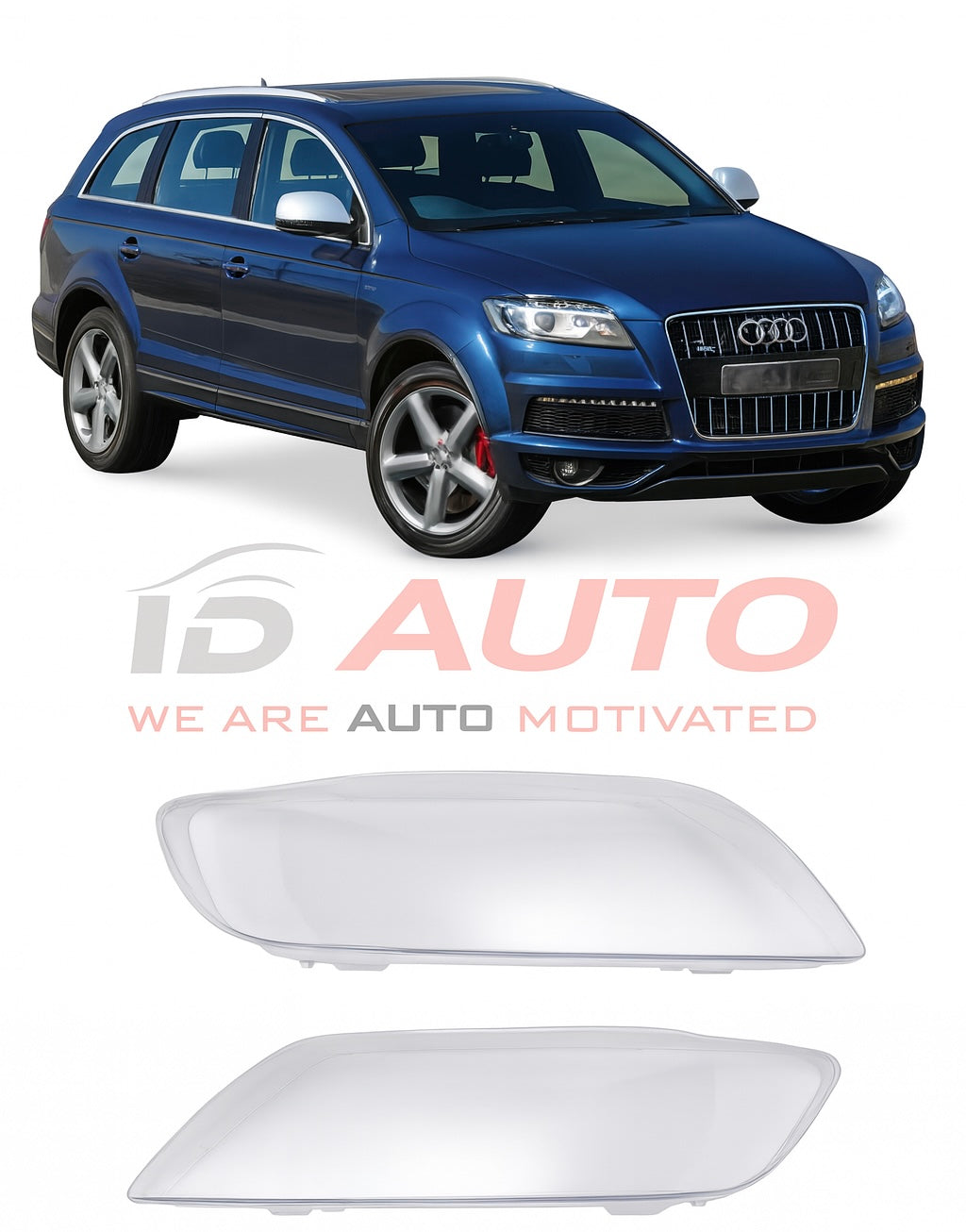 Стъкла за фарове на Audi Q7 4LB (2006-2015) к-т