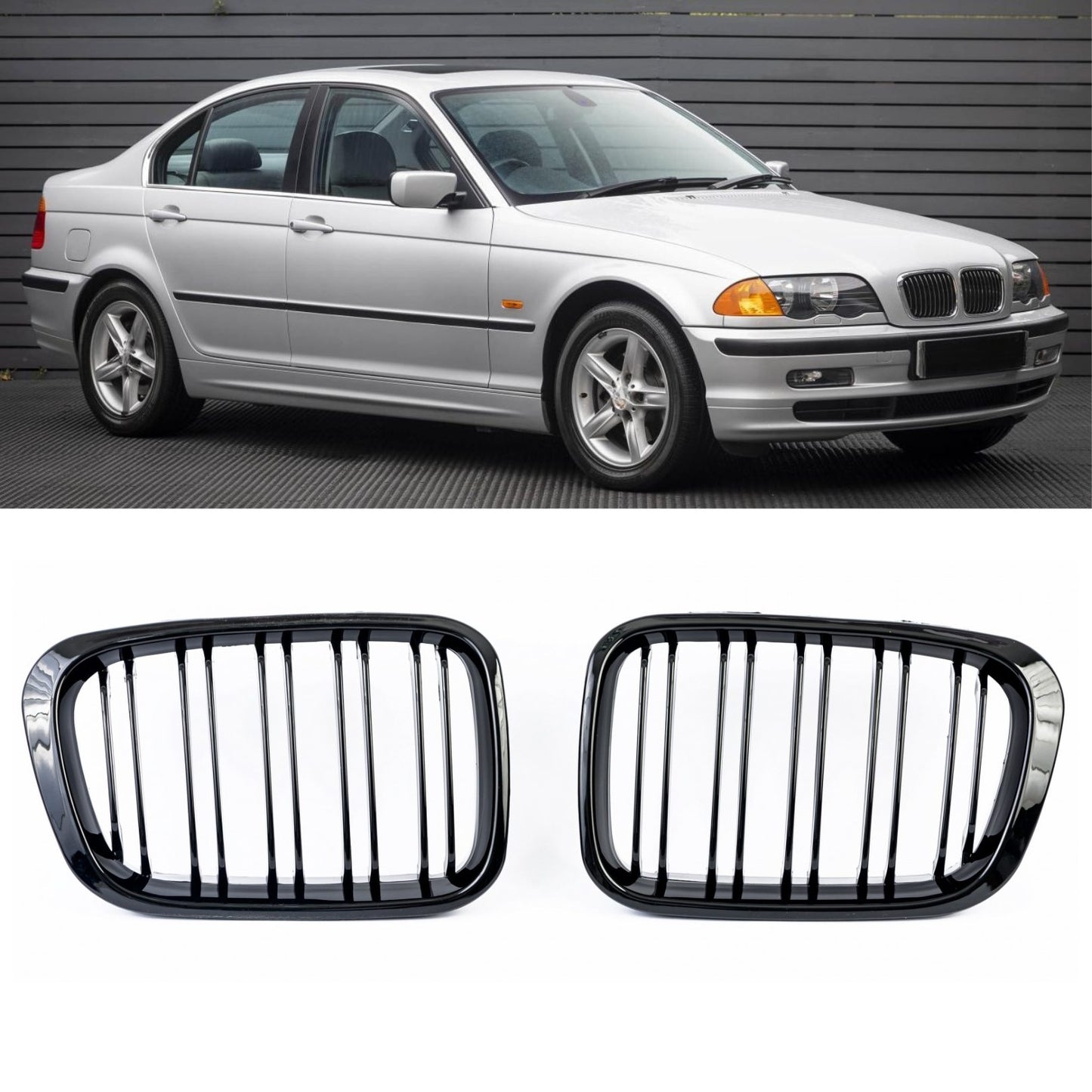 Двойни Бъбреци за BMW E46 1998-2003 (Преди Фейслифт)