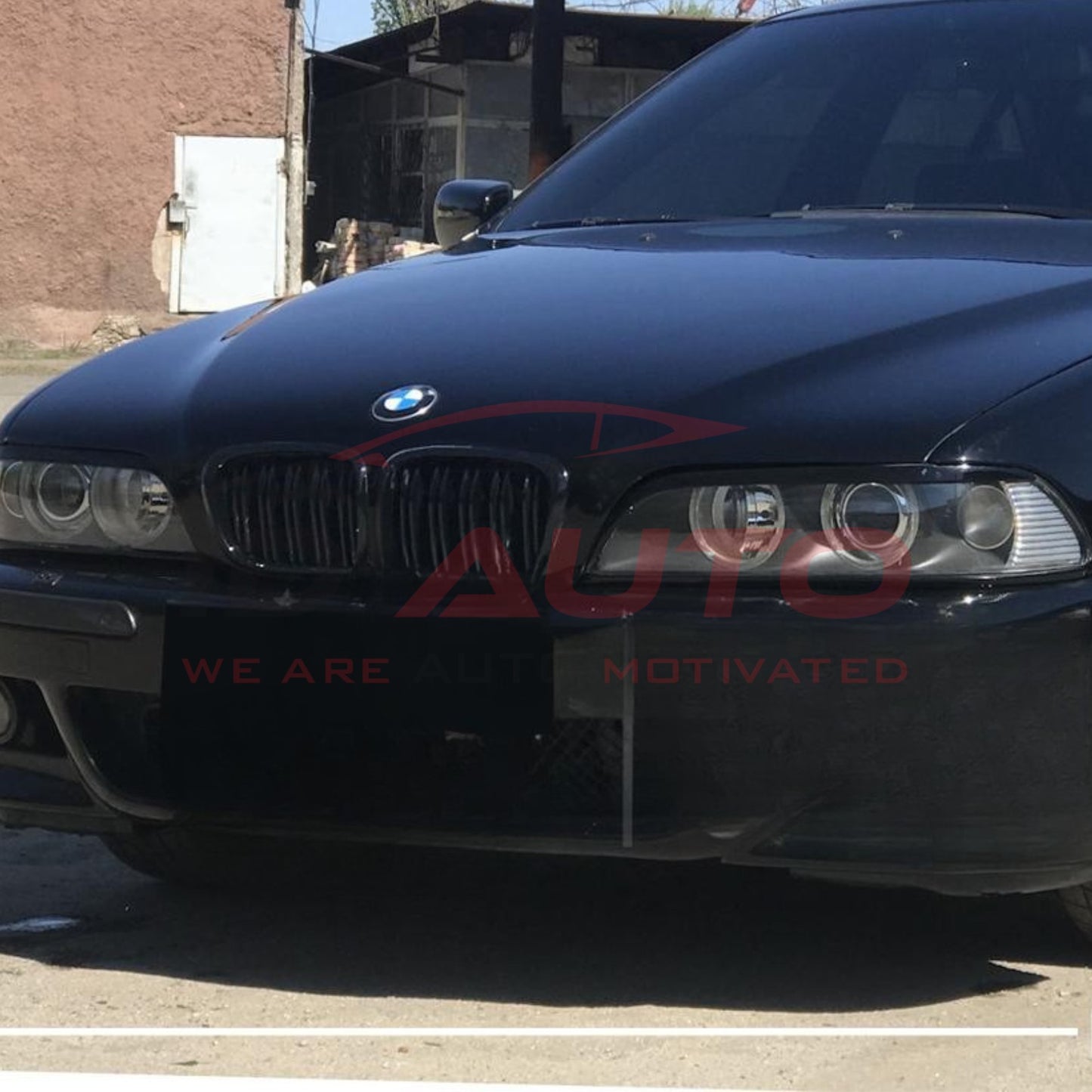 Бъбреци за BMW 5 серия E39 (1995-2004) Двойни Черен Гланц
