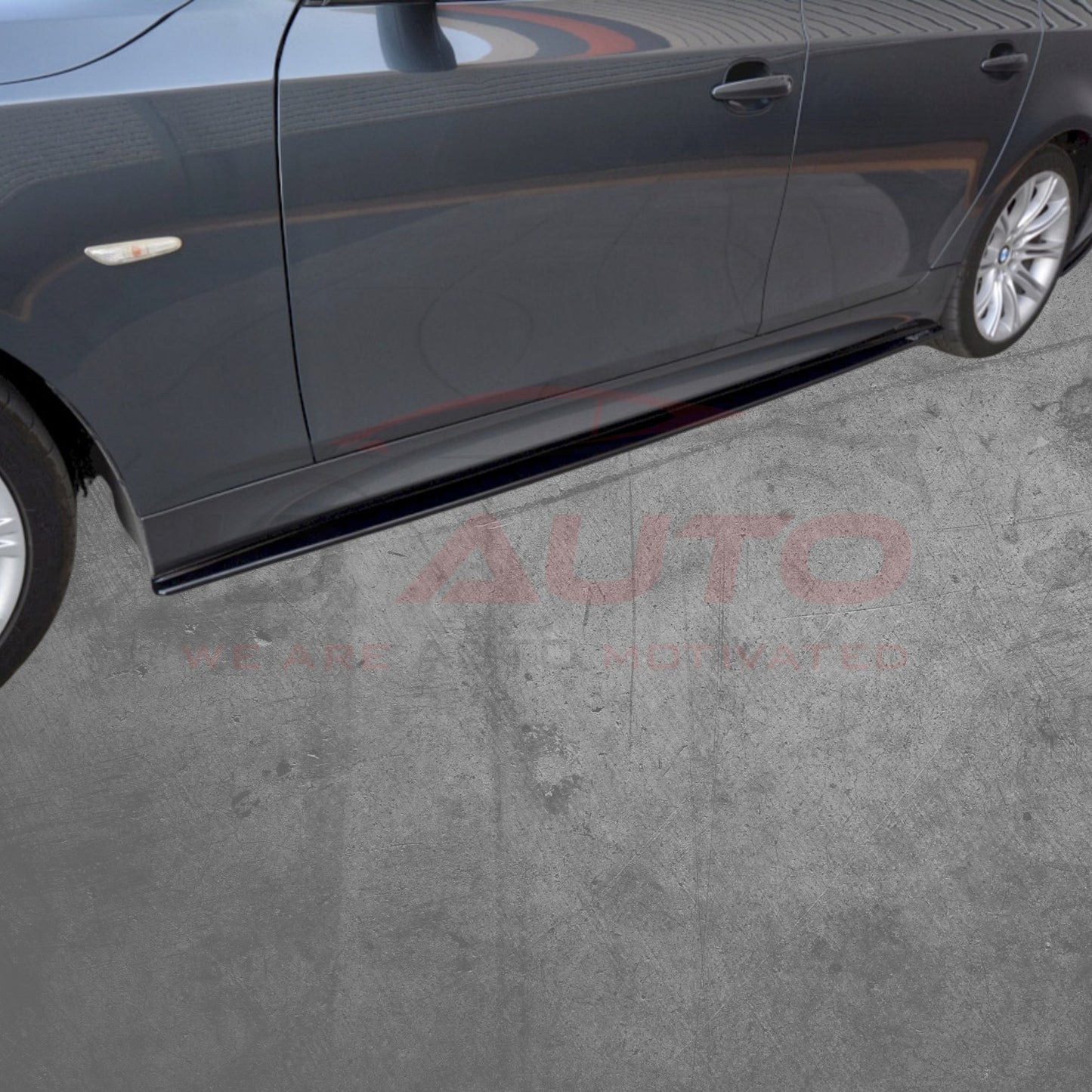 Тунинг добавки на прагове за BMW E60/61– лип / спойлер