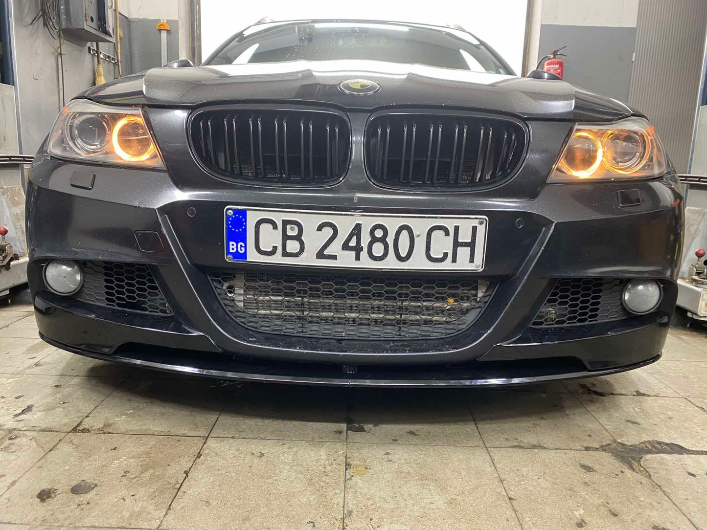 Преден лип спойлер – BMW 3 Series E90 Е91 фейс(2008–2012), за M-Tech броня