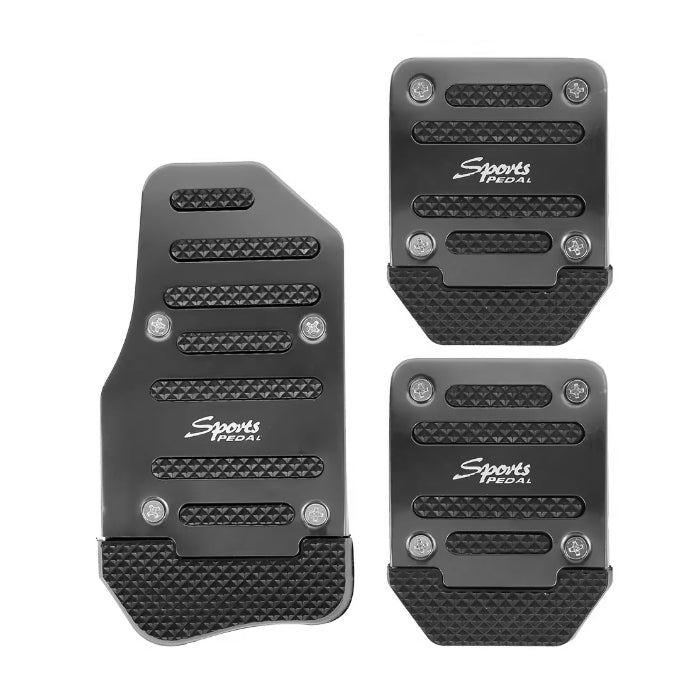 Алуминиеви подложки за педали 3бр/к-т PG342 Черни