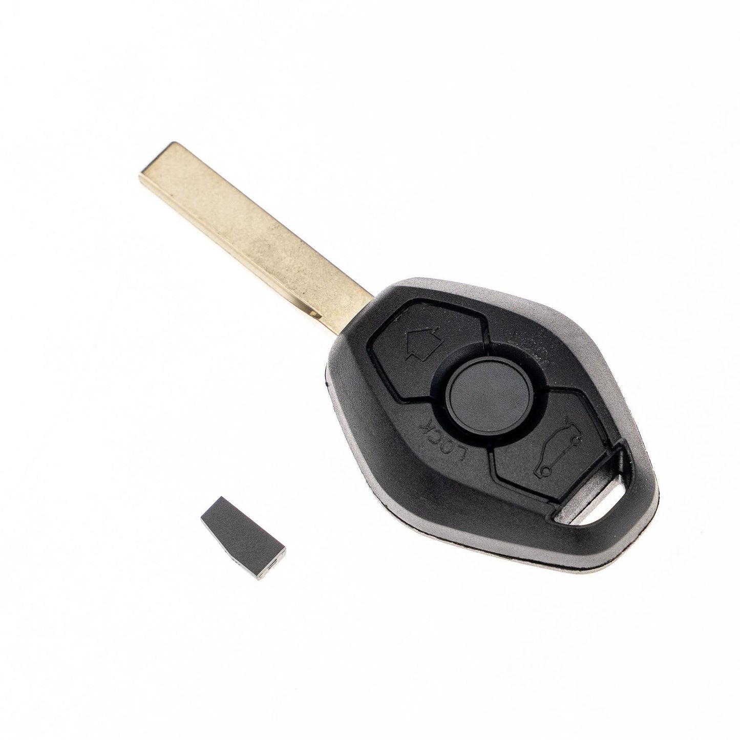 Автоключ ''ромб'' с чип - Bmw 433Mhz id44 2000-2008