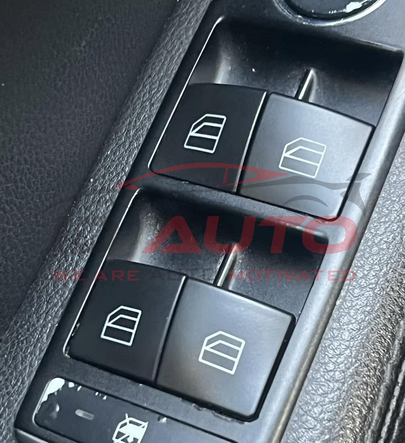 Бледни за бутони на ел.стъкла - Mercedes C-class W204 , E-class w212 , CLK