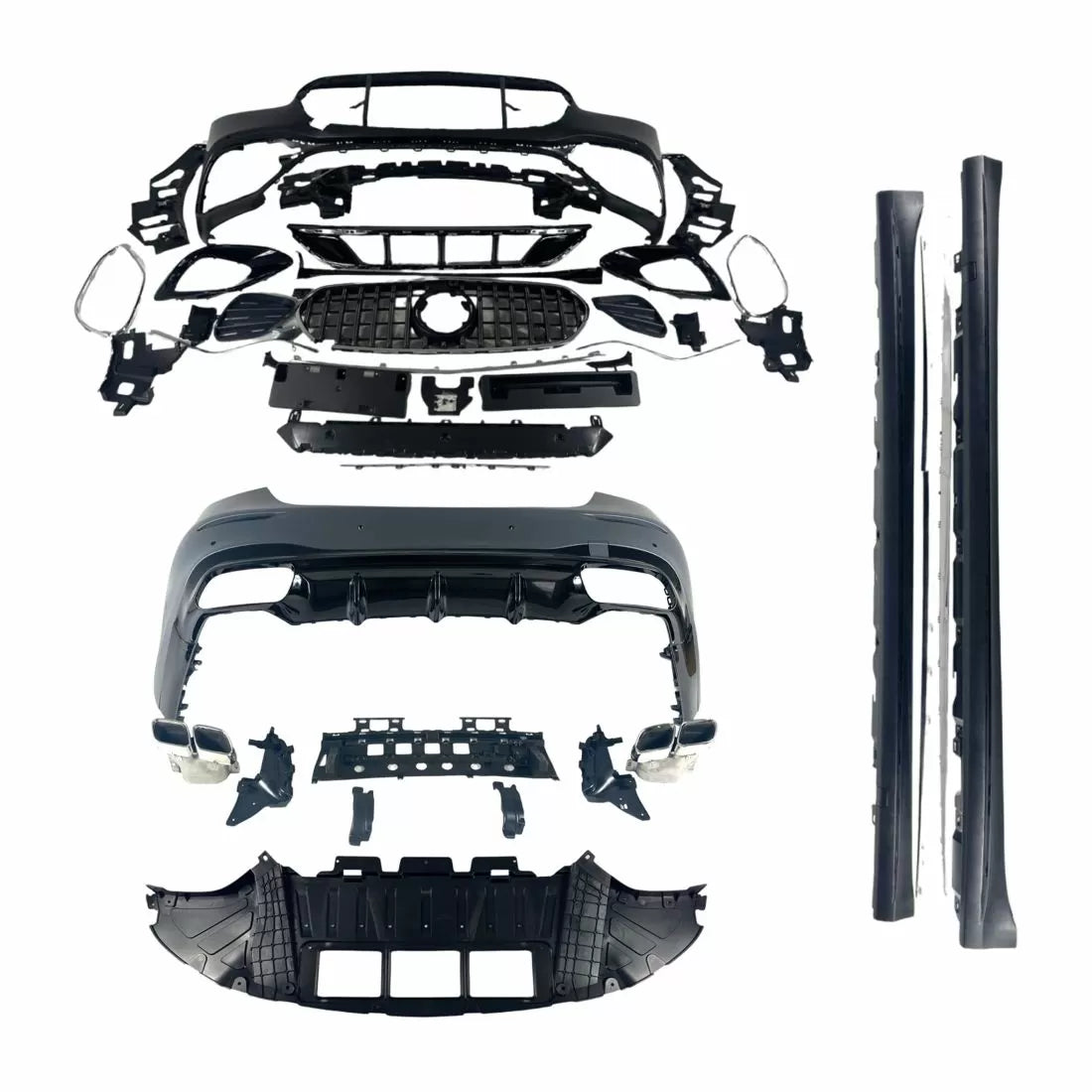 AMG боди кит пакет за Mercedes S-Class W223 (2021–2023) – S63 дизайн