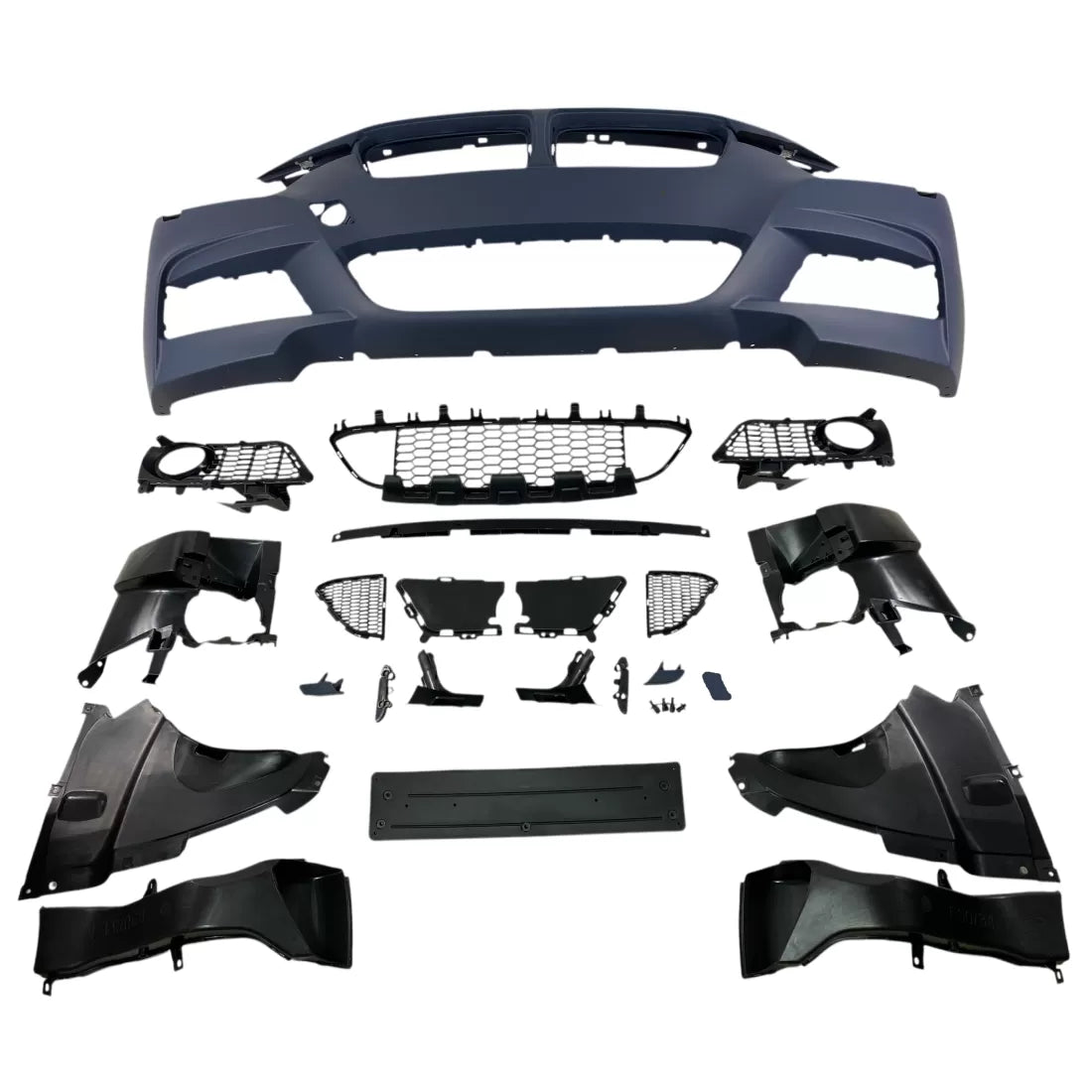 M пакет брони и прагове за BMW F30 (2012–2018) – M-Technik боди кит комплект с дифузьор, решетки и прагове