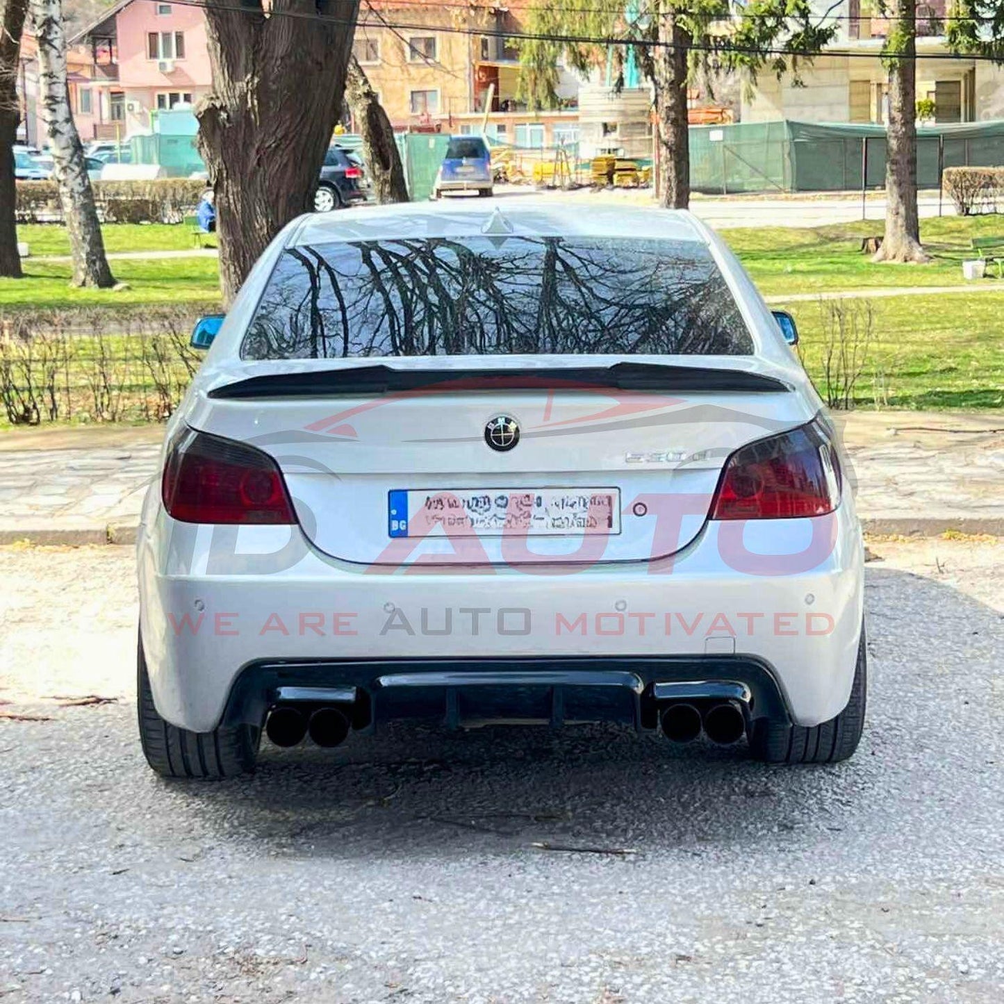 Дифузьор за задна брона на BMW E60 M-tech