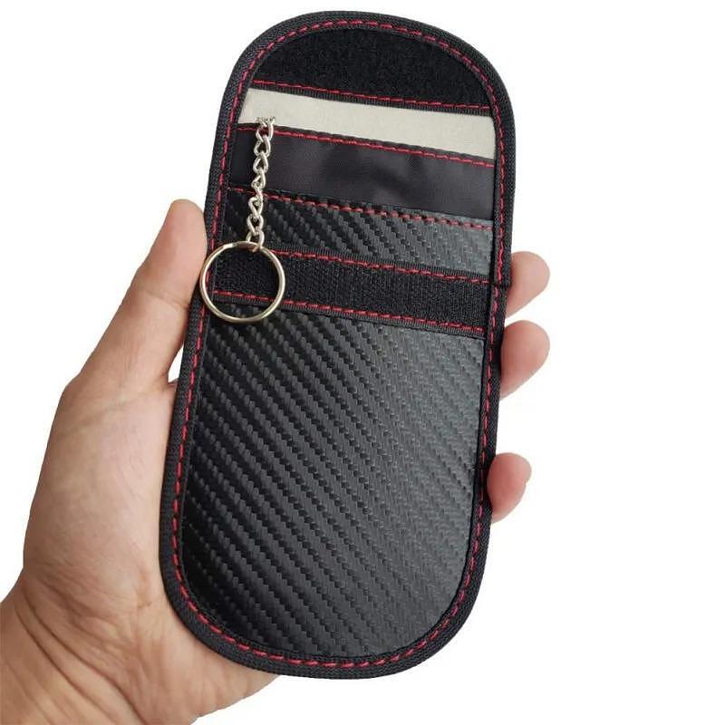 Екраниран калъф против кражба на сигнал за автоключ RFID - Keyless go