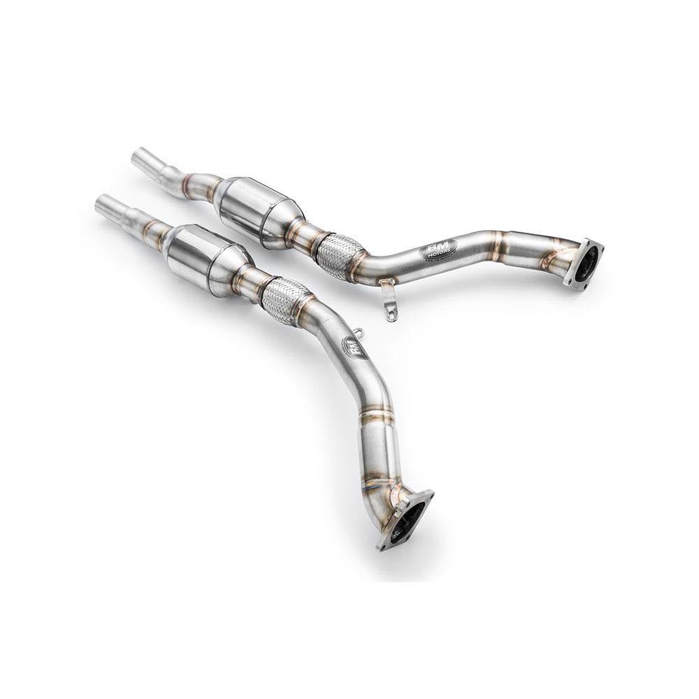 Downpipe за AUDI S4, RS4 B5 2.7 T + гърне