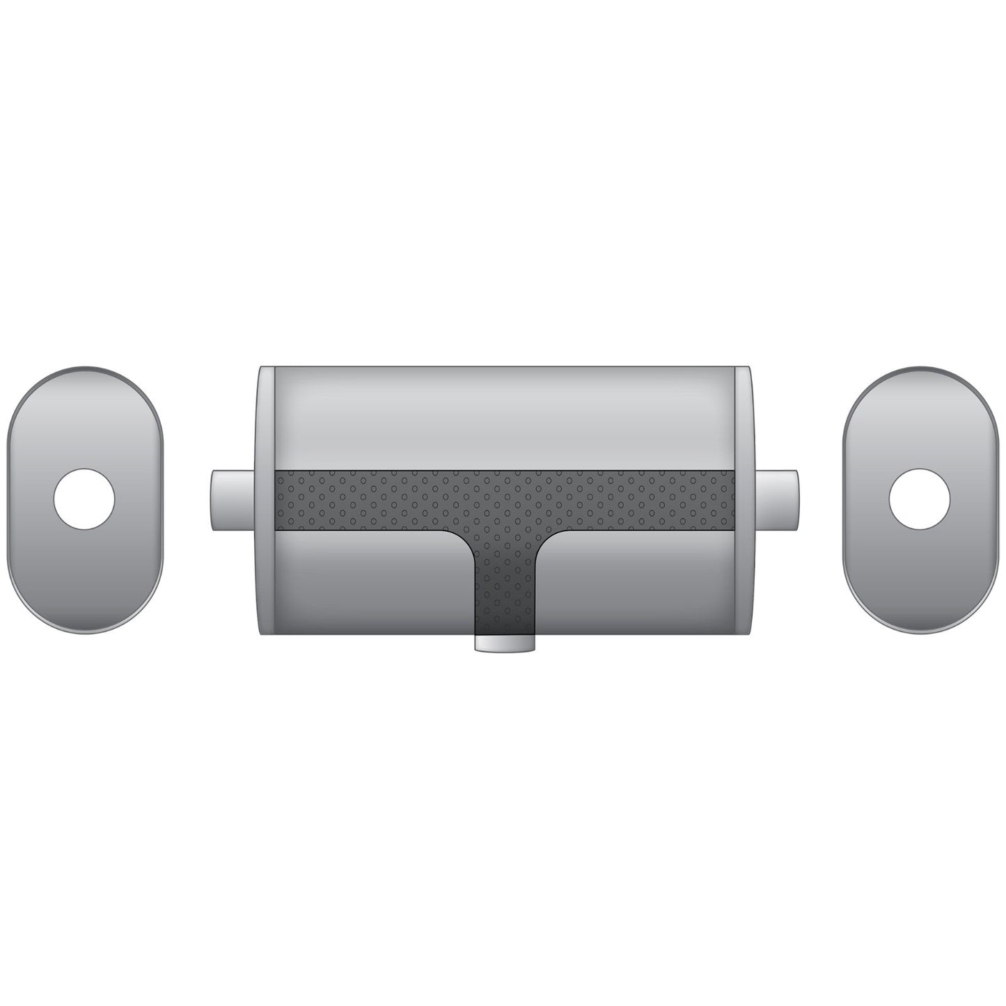 Transverse straight-through гърне E502