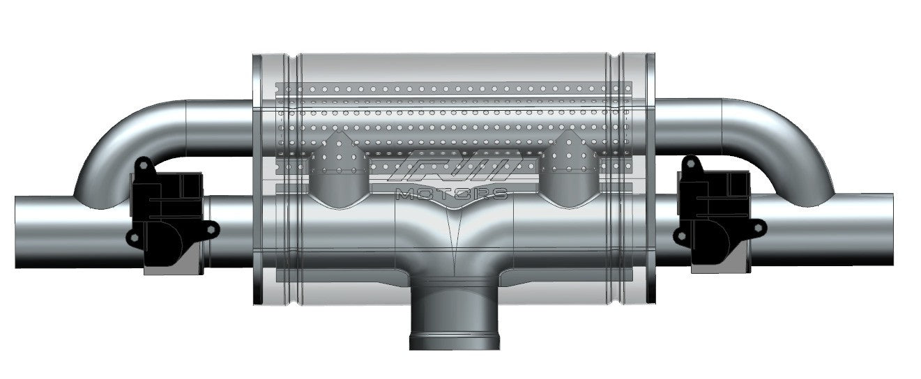 Transverse straight-through гърне with electric valve E600