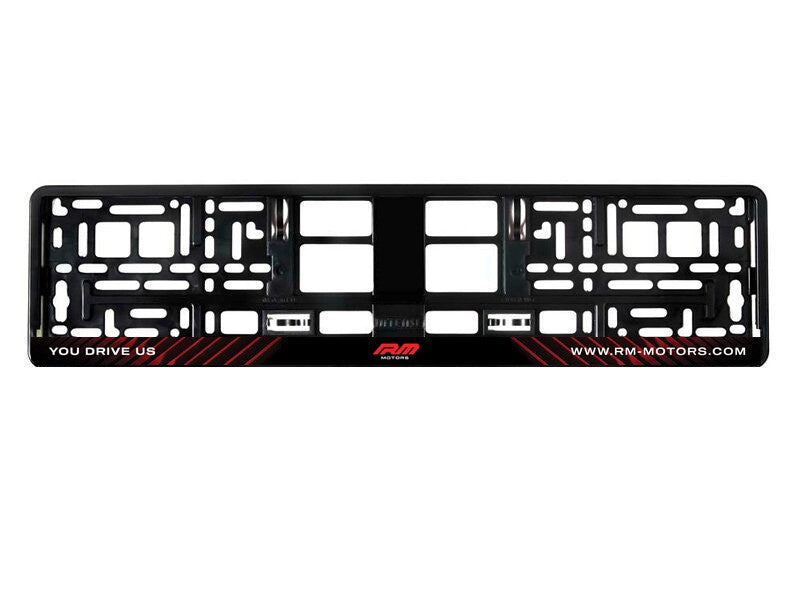License plate frame RMG3
