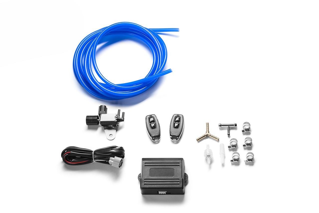 Control unit for vacuum exhaust valves