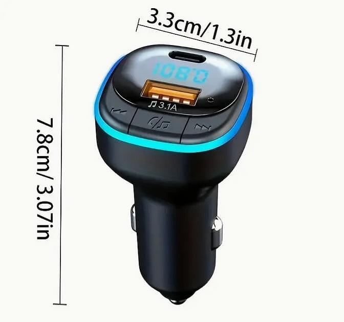FM Трансмитер DUST - Bluetooth