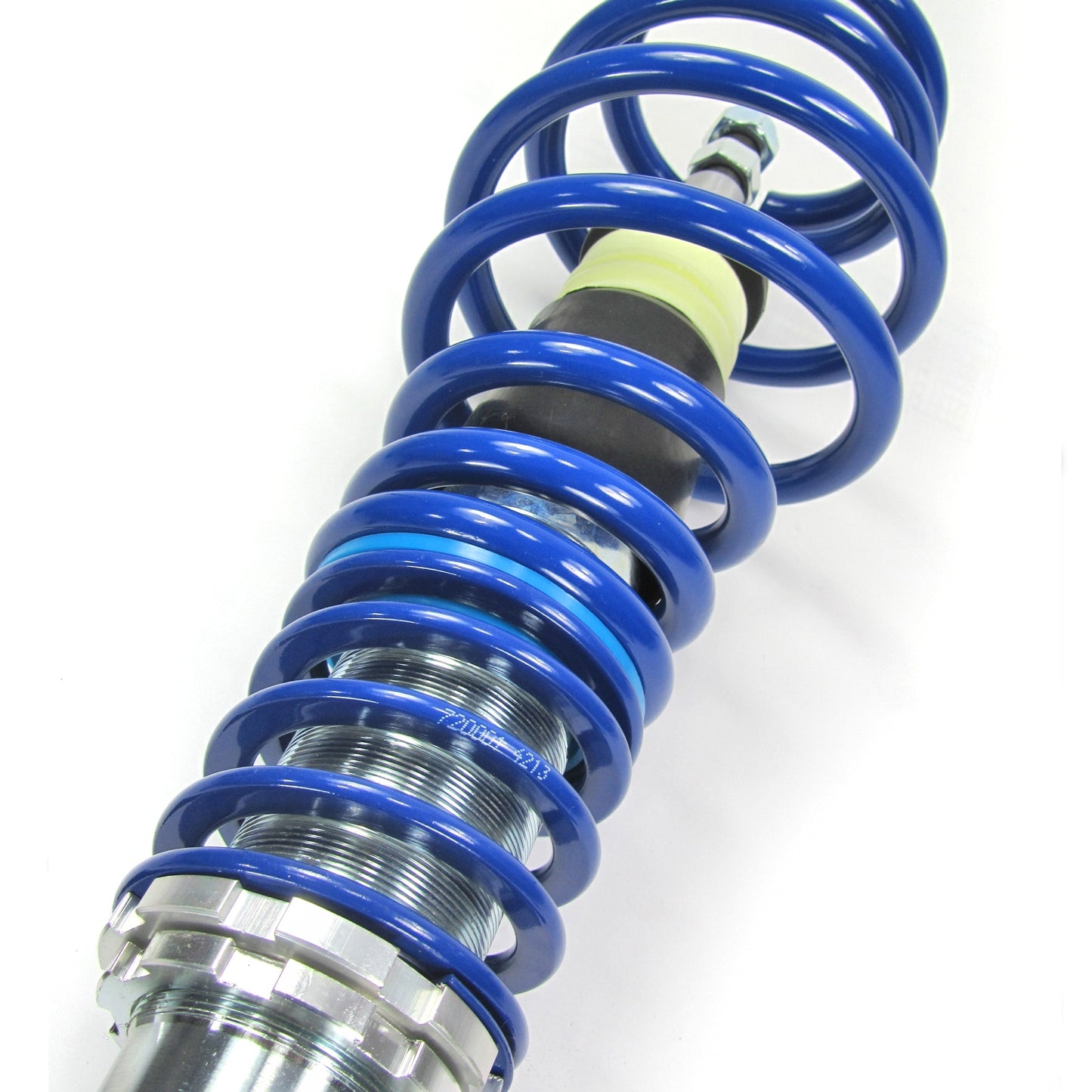 Регулируемо спортно окачване JOM BlueLine Coilover Kit подходящ за Audi A2 тип 8Z 1.4, 1.4 TDI, 1.6 година 1999 - 2005, без 4х4 на 1.2TDI