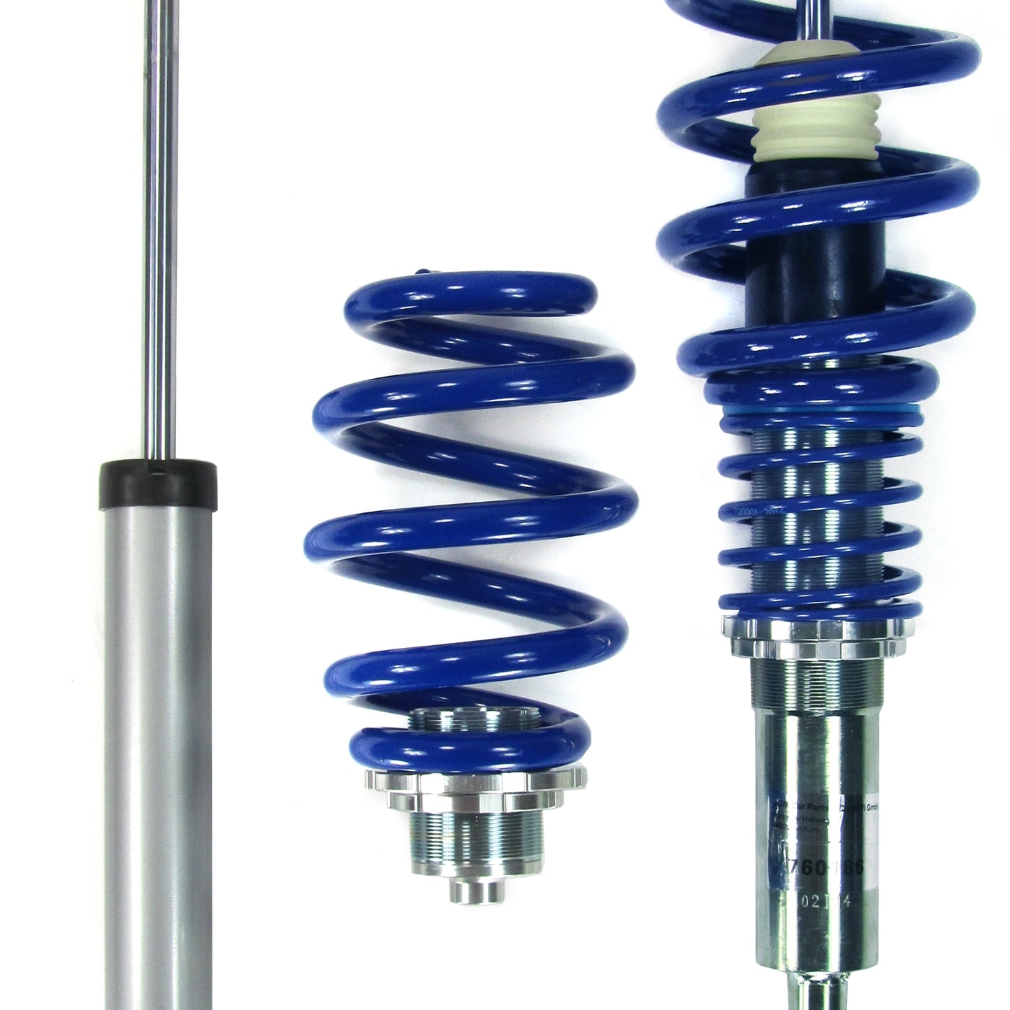 Регулируемо спортно окачване JOM BlueLine Coilover Kit подходящ за Audi A6 (4F) Avant 2.0 TDI, 2.0 TFSI, 2.4, 2.7 TDI, 2.8 FSI, 3.0, 3.2 FSI година 2005 - 2011