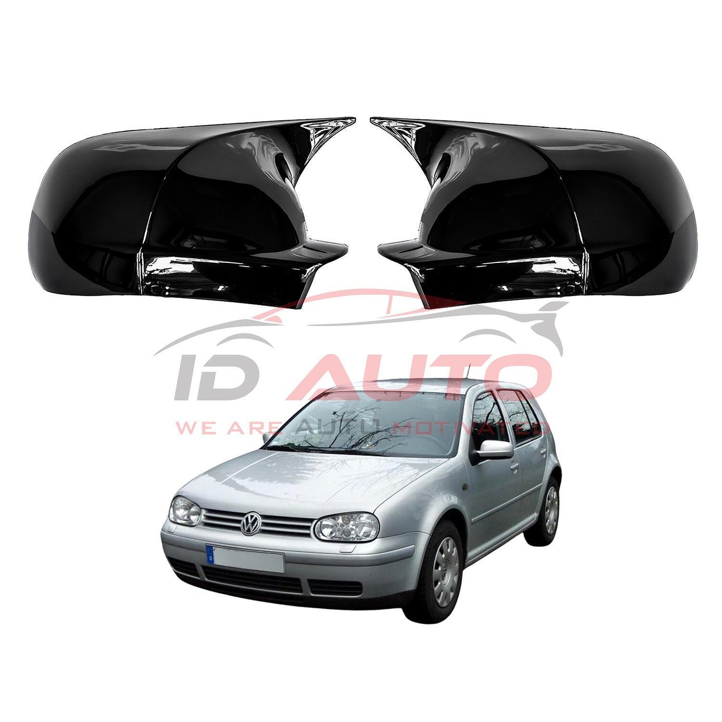 Капаци Batman Style за огледала - Volkswagen Golf 4 (1997-2003)