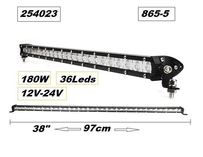 LED бар Slim 180W 12-24V 6000K 38" / 97см
