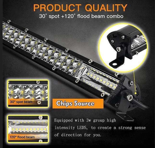 LED бар Space Mobile 180W 12-24V 6000K / 50см