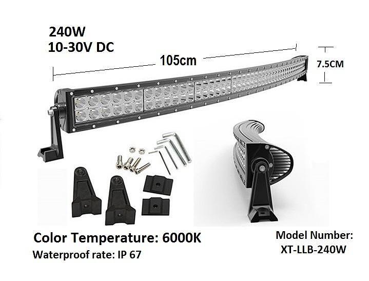 LED бар Space Mobile LLB 240W 10-30V 6000K / 105см