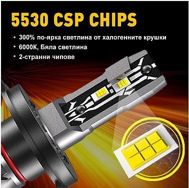 Led крушки H4 mini smart 3
