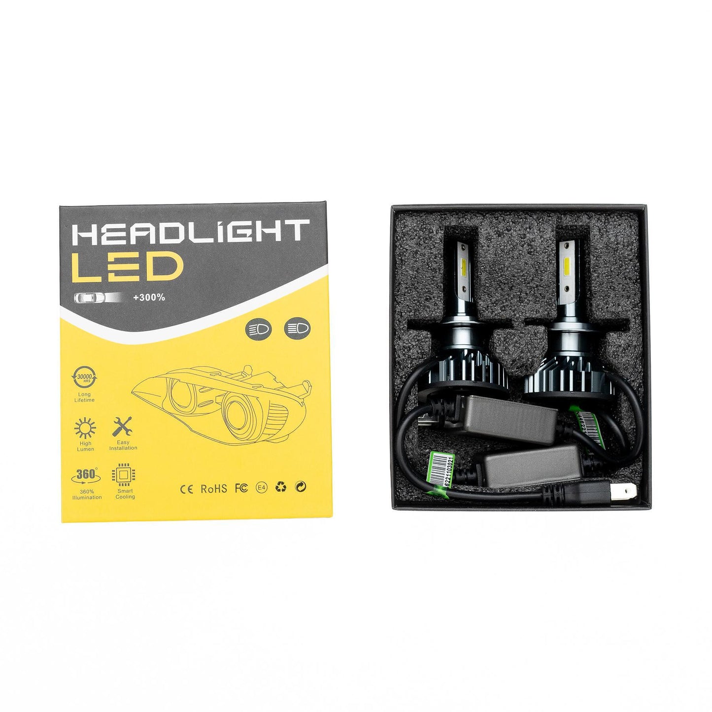 LED Крушки - h1 h4 h7, h11, hb3, hb4 Комплект