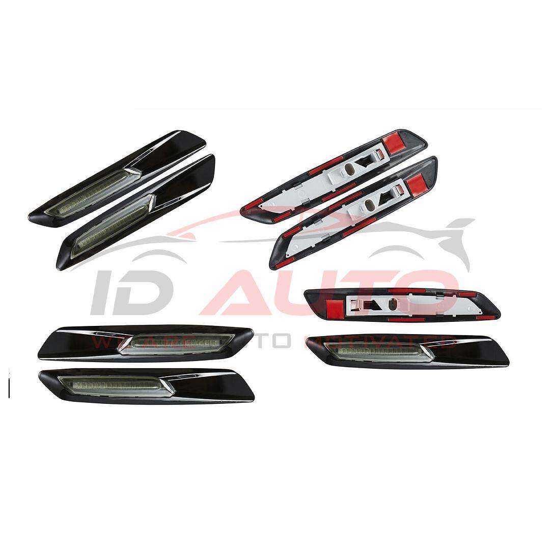 LED Опушени Бягащи Мигачи за BMW E60 E61 E90 E91 E82 E88