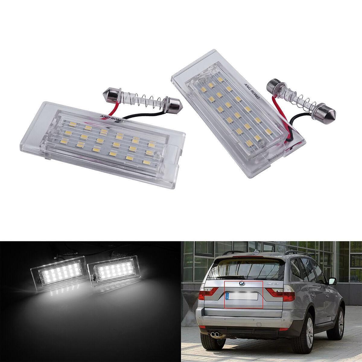 LED плафони за регистрационен номер - BMW X5 E53 / X3 E83
