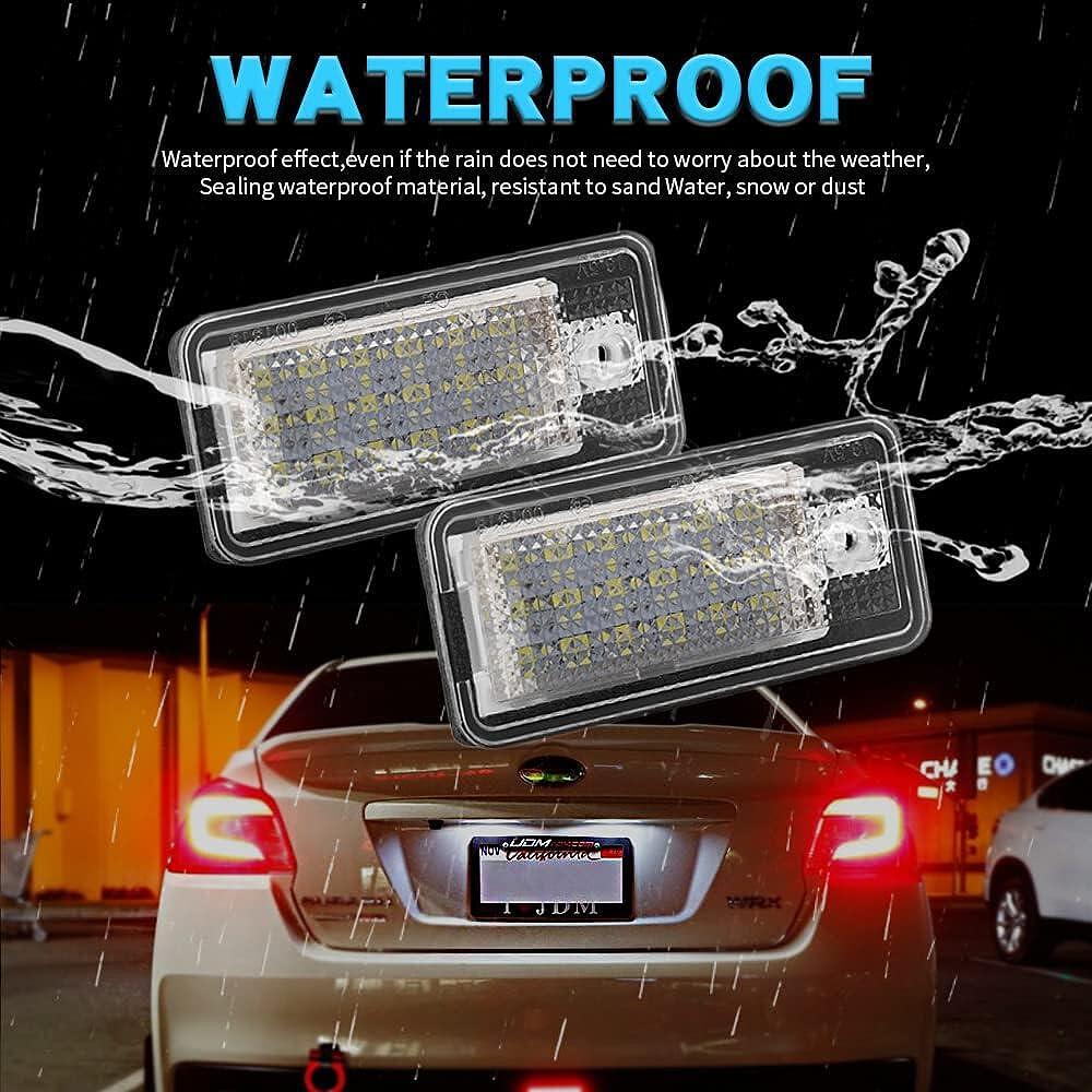 Led плафони за заден номер 6000К - Audi A3 8P A4 B6 B7 A6 A8 Q7