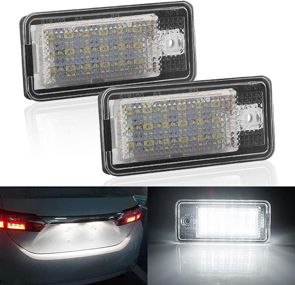 Led плафони за заден номер 6000К - Audi A3 8P A4 B6 B7 A6 A8 Q7