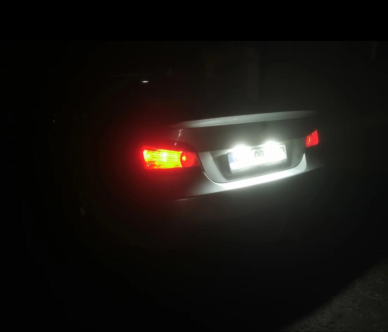 Led плафони за заден номер 6000К - Bmw e39 / e60/ e61/ e90/ e91 / е92