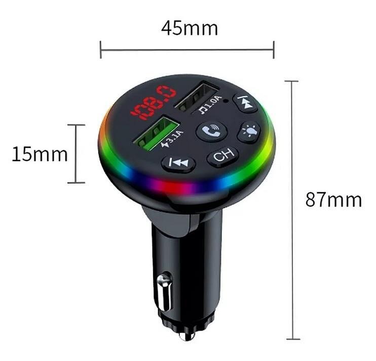 FM Трансмитер DUST - Bluetooth 12-24V