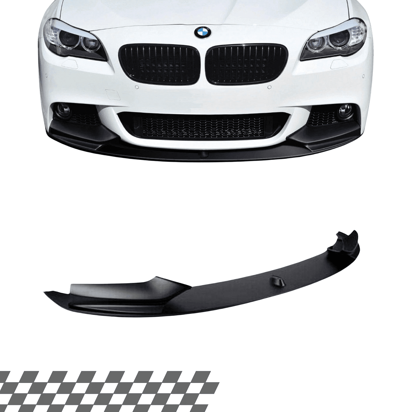 Лип Спойлер Performence за предна M tech броня - BMW F10 (2010-2016)