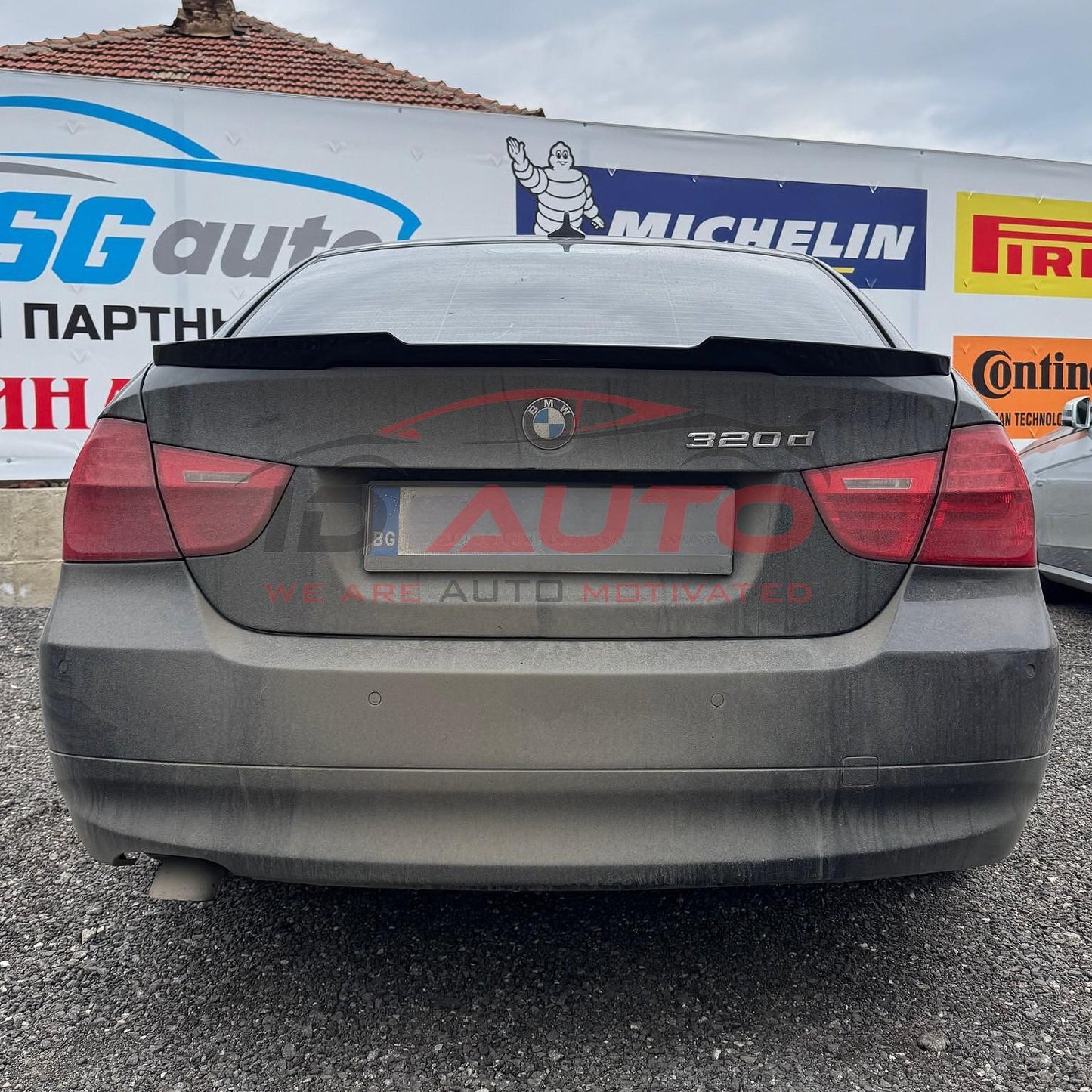 Лип спойлер за багажник за BMW E90 (2005-2011) М4 дизайн