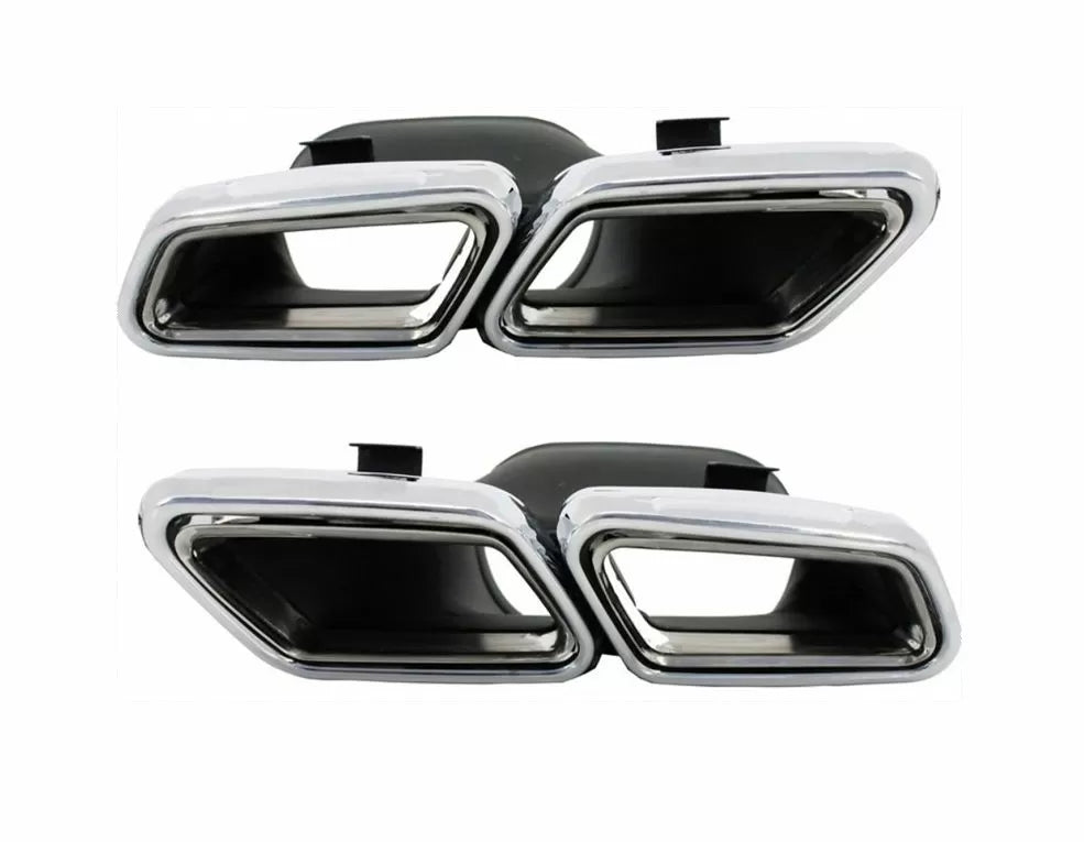 Накрайници за Mercedes W222 S-Class / W212 E-Class (2012+) - AMG S63 DESIGN