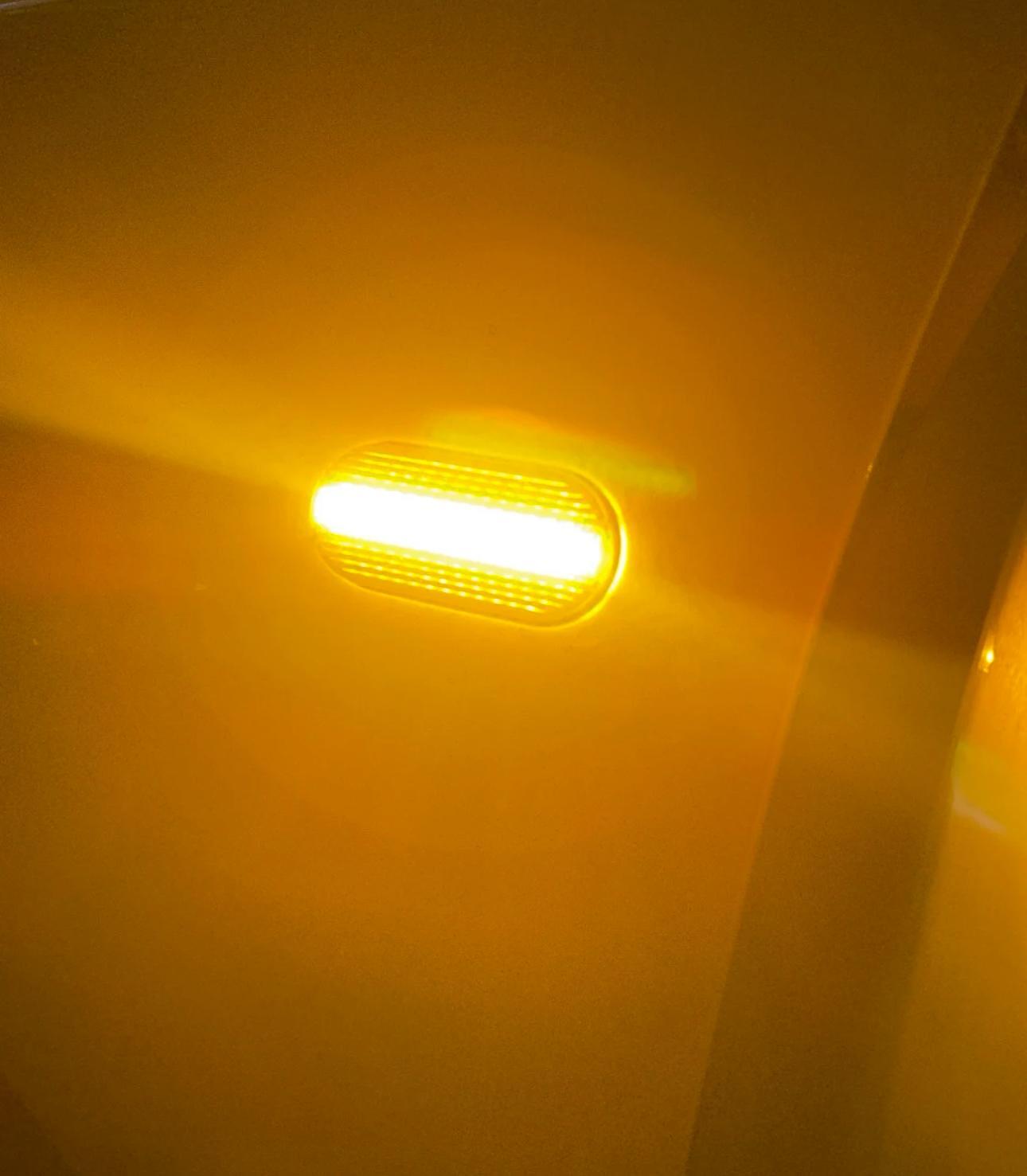 Опушени динамични LED мигачи за VW, Ford, Skoda, Seat