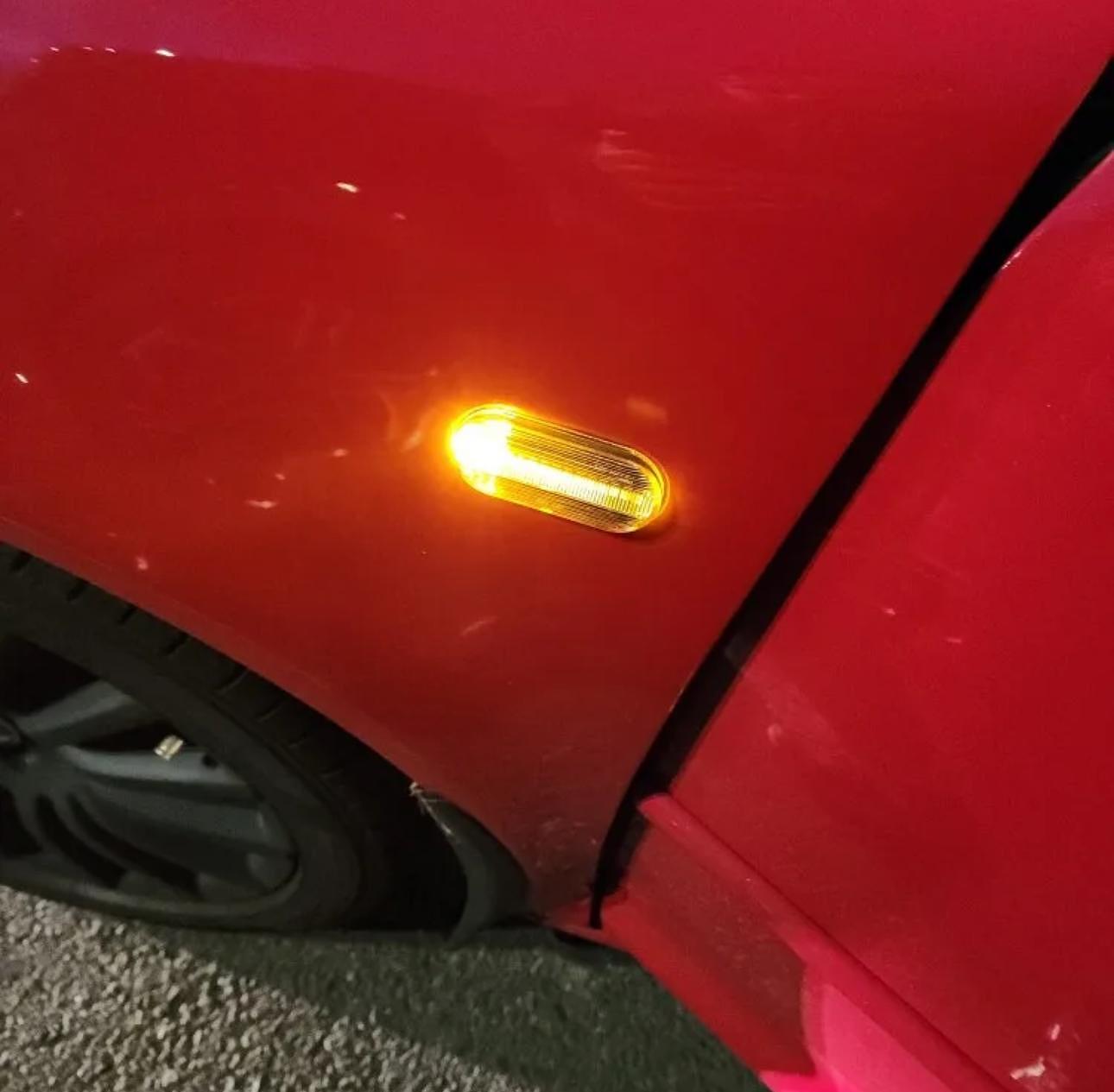 Опушени динамични LED мигачи за VW, Ford, Skoda, Seat